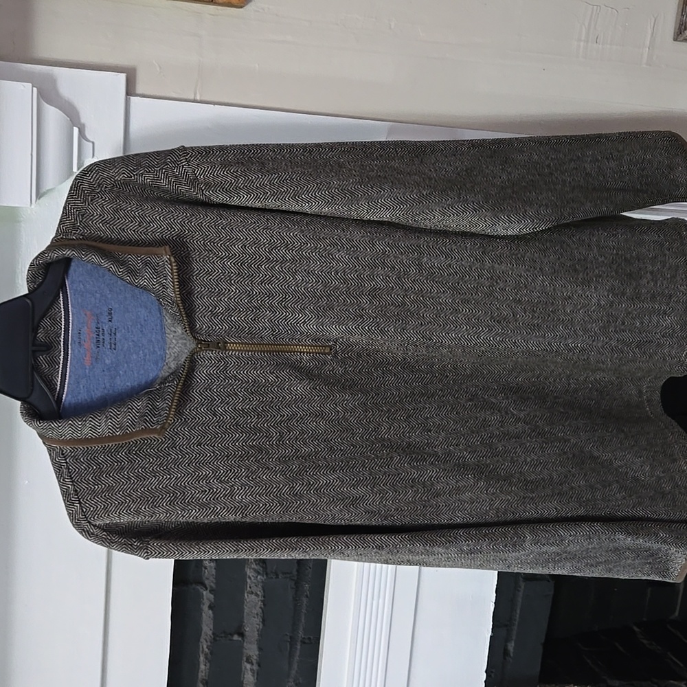 Wheatherproof Half-Zip Sweater - Brown - image 1